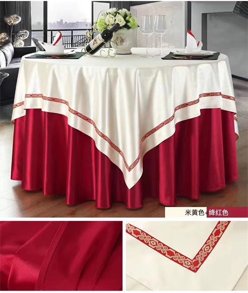 餐飲布草搭在搭配上有哪些規(guī)則？